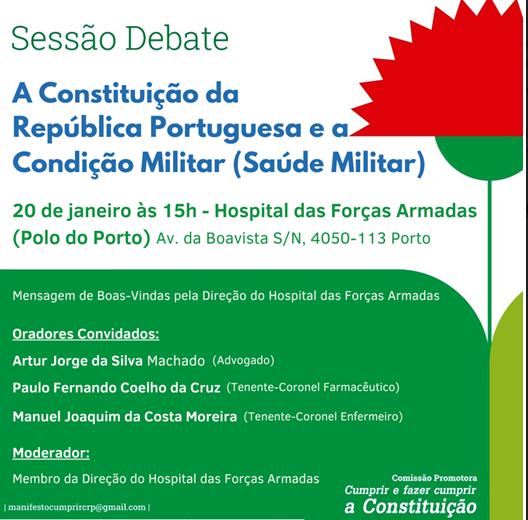 Sessão Debate - A Constituição e a Condição Militar